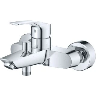 Afbeelding van GROHE Professional Eurosmart badmengkraan met douche aansluiting
