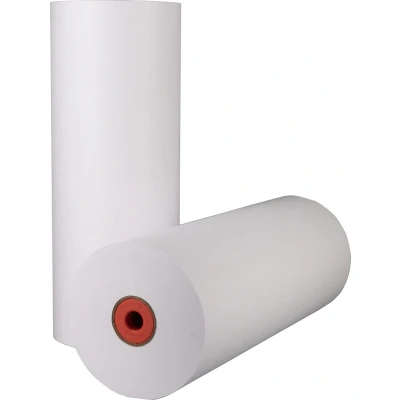 Afbeelding van Kraftpapier op rol 50 cm x 400 meter gram/m2 wit