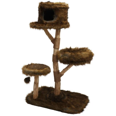 Afbeelding van Boony “Est 1941 klimboom pinus 136cm grizzly brown