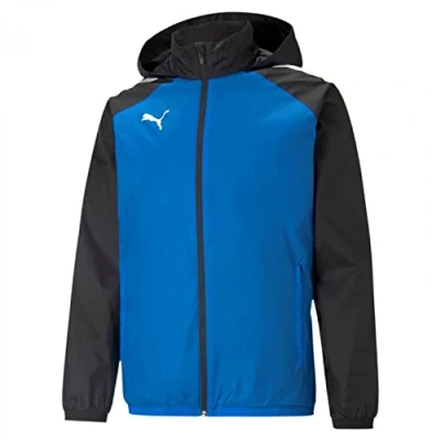 Afbeelding van Puma Teamliga ALL Weather Regen Trainingsvest voor kinderen, Maat: 140, Electric blue lemonade