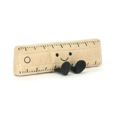 Afbeelding van Jellycat Liniaal knuffel in de kleur Beige