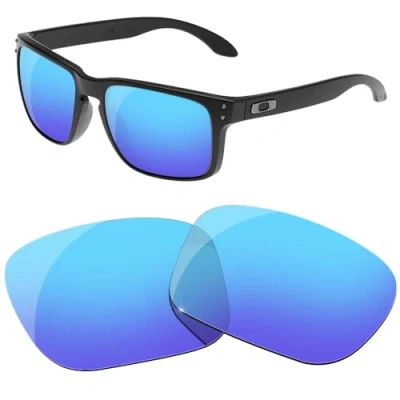 Afbeelding van HiCycle2 Gepolariseerde vervangende lenzen voor Oakley Holbrook XL Zonnebril Multi Opties, Blauw, nothing