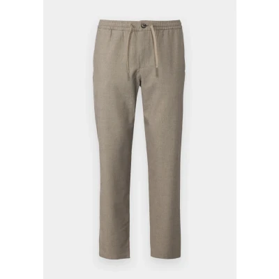 Afbeelding van Selected Homme Slhstraight Robert String Pants FLEX Broek, Heren, Maat: Small, Sand