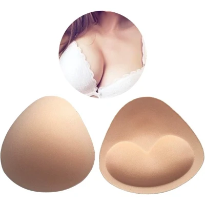 Afbeelding van Premium BH Push Up Pads Beha Bra Kleding Accessoires Vrouwen Ondergoed Dames Voor Bikini Vulling Beige