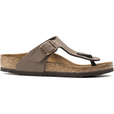 Afbeelding van Birkenstock Gizeh Mocha regular Birko Flor Nubuck