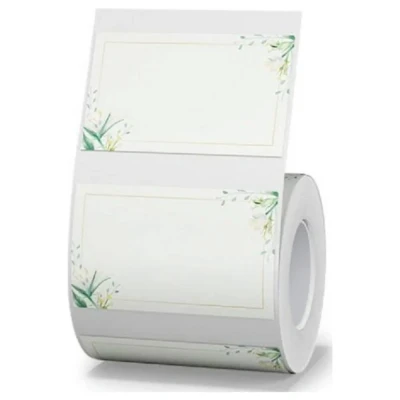 Afbeelding van NIIMBOT A2A78138601 etiketten (rol) 50 x 30 mm Thermisch papier 230 stuk(s) Weer verwijderbaar Universele