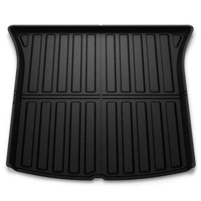 Afbeelding van Spigen Tesla Model Y Kofferbakmatten All Weather, Cargo Liner, Waterdicht en gemakkelijk te reinigen materiaal Kofferbak Matten, Achterklepmat Interieurmatten Accessoires voor de