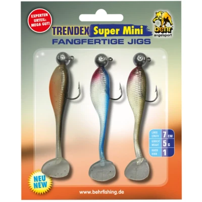 Afbeelding van Behr Trendex Super Mini Set 1 7cm (5g) (3 stuks) Shad