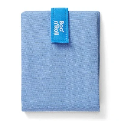 Afbeelding van Roll&#039;eat Broodzak Boc and Roll Nature Uitvouwbaar Herbruikbaar Blauw 55x32cm