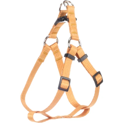 Afbeelding van Flamingo Step&amp;Go Noekie Harnas Geel XS 20 35cm 10mm