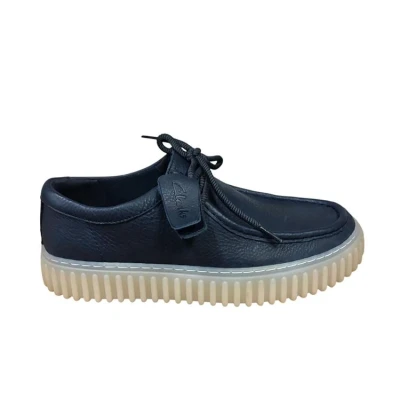 Afbeelding van Clarks Torhill LO Veterschoenen, Heren, Maat: 41, Blue Leer