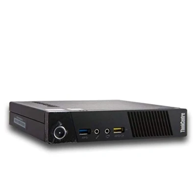 Afbeelding van Lenovo Mini PC Desktop Computer ThinkCentre M93p USDT Tiny Intel Core i5 240GB SSD (NIEUW) harde schijf 8GB Win 10 Pro W LAN 10AAA0PQ0 (gereviseerd)