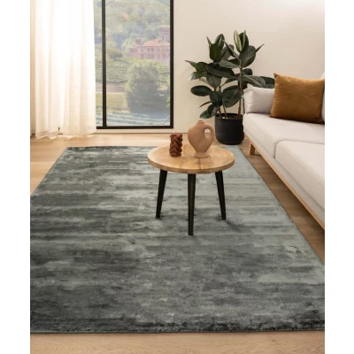 Afbeelding van Viscose Vloerkleed Pearl Blauw 80x150 Cm