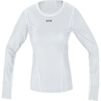 Afbeelding van GORE WEAR Winddicht thermo ondershirt voor dames, multisport, WINDSTOPPER, 34, lichtgrijs/wit