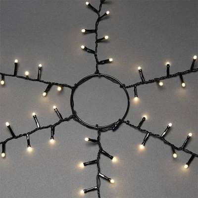 Afbeelding van Lichtmantel led kerstverlichting buiten en binnen 660 lampjes 2.