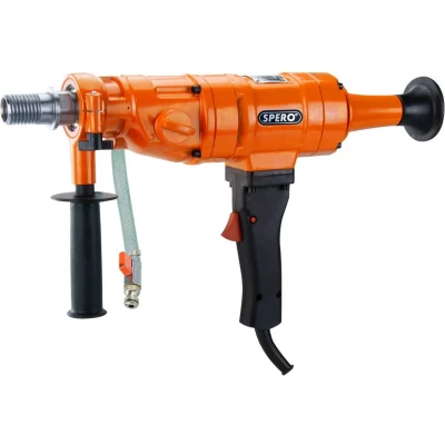 Afbeelding van Kernboormachine 2 versnellingen 1500Watt Diamantboor Watertoevoer voor Natboren Diamantboormachine incl. koffer SPERO