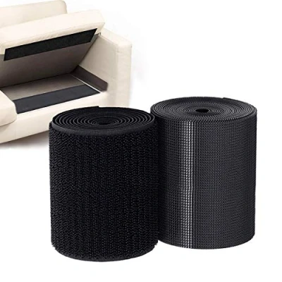 Afbeelding van TEUVO Klittenband Zelfklevend, 11cm X 1M Sticky Tape Haak en Lus Band voor het Bevestigen, Monteren Verbinden van Toepassingen thuis op Werk