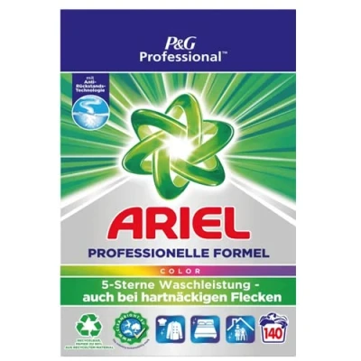 Afbeelding van Ariel Professional Poeder kleurwasmiddel, 140 wasladingen, 9,1 kg