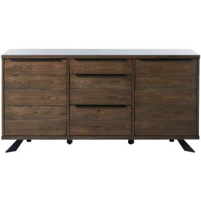 Afbeelding van Hygge Interiors Arno TV Meubel Gerookt Eiken