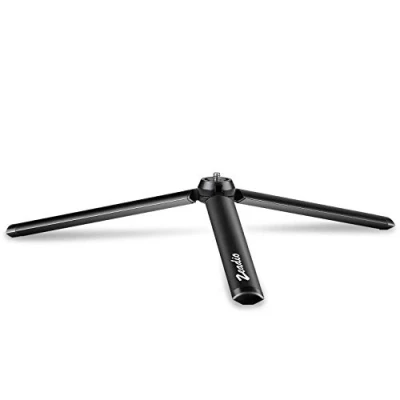 Afbeelding van Zeadio Metalen Mini Statief met 1/4 Inch Schroef, Desktop Tafelblad Stand voor Glad 4, Crane Plus, 2, Osmo Mobile, Ronin S, Vimble Gimble Handvat Grip Stabilizer en alle camera&#039;s