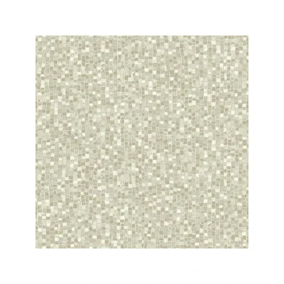 Afbeelding van Leen Bakker Dutch Wallcoverings Reflets MozaÃ ̄ek Steentjes Beige 0,53x10,05m Behang Vlies