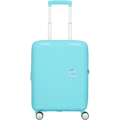 Afbeelding van American Tourister Soundbox Spinner 55 Expandable poolside blue Harde Koffer