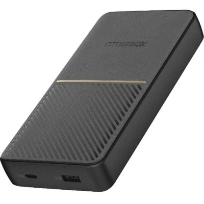 Afbeelding van Powerbank 20.000 mAh 18W USB/USB C PD van OtterBox Zwart Kunststof