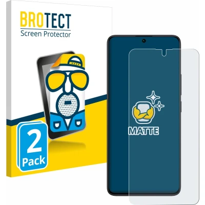 Afbeelding van BROTECT (2 Stuks) Antireflecterende Beschermfolie voor Xiaomi Redmi Note 13 Pro 5G Anti Glare Screen Protector, Mat, Ontspiegelend