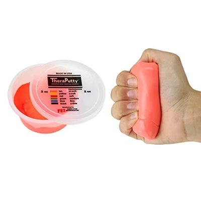 Afbeelding van CanDo Antimicrobiële Therapie Therapy Playdough 56 g Rood (licht)