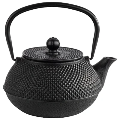 Afbeelding van APS 10995 theepot &quot;ASIA&quot; van gietijzer, incl. theezeef, afneembaar deksel, 0,8 liter