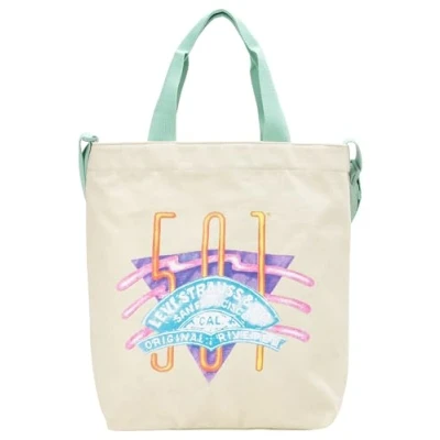 Afbeelding van Levi&#039;s ICON TOTE Unisex Shopper, Maat: One Size, Ecru