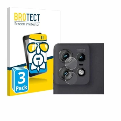 Afbeelding van BROTECT Screenprotector voor Motorola Edge 50 Pro (ALLEEN Camera Lens) Folie Beschermfolie Beschermglas transparant (3 Stuks)