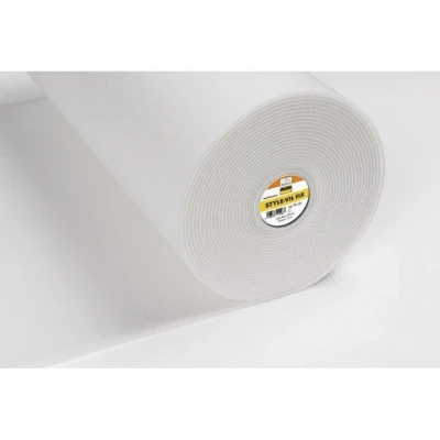 Afbeelding van Vlieseline Freudenberg Style Vil Fix wit fixeerbaar schuim per meter 72 cm breed