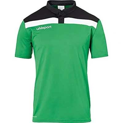 Afbeelding van Uhlsport Offense 23 Polo Kinderen Groen / Zwart Wit Maat: 140