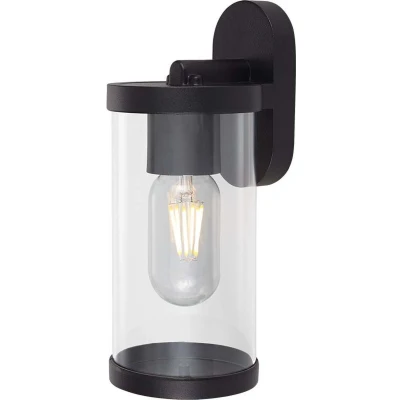 Afbeelding van V TAC VT 1149 B Buitenverlichting E27 Muurfittingen IP44 Matzwarte behuizing