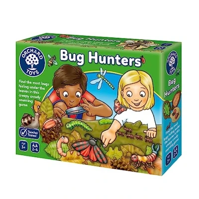 Afbeelding van Orchard Toys Bug Hunters Insecten spel Oefenen met tellen en nummers vanaf 3 jaar