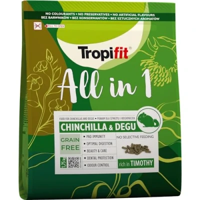 Afbeelding van 2x1,75kg Tropifit All in 1 Chinchila &amp; Degu chinchillavoer