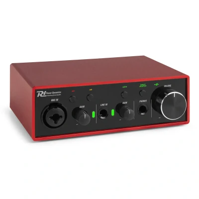 Afbeelding van Power Dynamics PDX11 USB audio interface solo