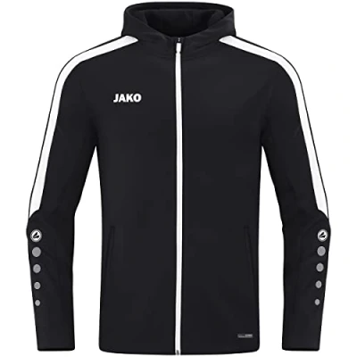 Afbeelding van Jas met kap Power Zwart / 164