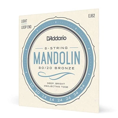 Afbeelding van D&#039;Addario EJ62 80/20 10 34 Bronzen Licht Mandoline String