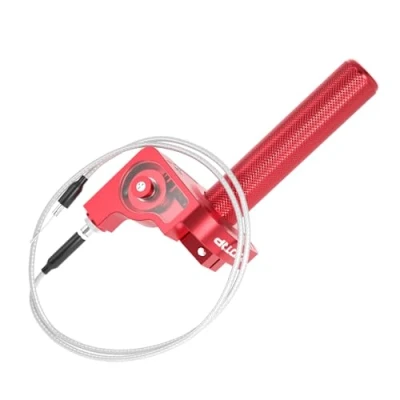 Afbeelding van Gashendel Grip Motorfiets 22mm CNC Aluminium Quick Twister met Gaskabel CRF50 70 110 IRBIS 125 250 Crossmotor Accessoires