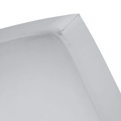 Afbeelding van Katoenen Boxspring / Waterbed Hoeslaken Cinderella Light Grey 180 x 200 cm