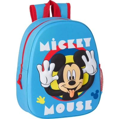 Afbeelding van Disney Mickey Mouse Rugzak 3D Funny 33 x 27 10 cm Polyester
