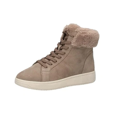 Afbeelding van Caprice Snowboots, Dames, Maat: 41, Mud nubuc Leer en textiel