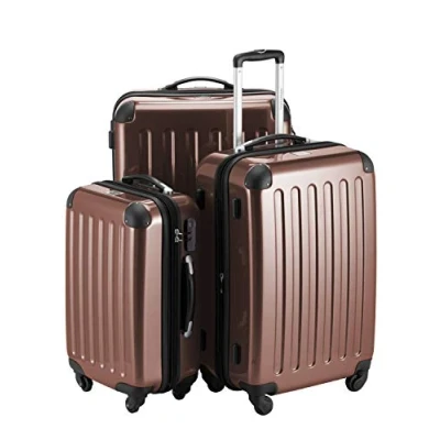 Afbeelding van Hauptstadtkoffer Alex harde schalen voor handbagage, bruin, kofferset, kofferset