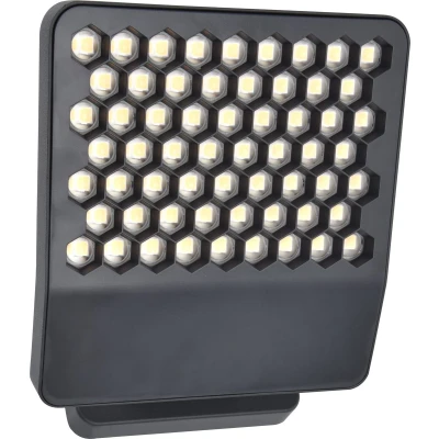 Afbeelding van LUTEC Atlantis LED wandlamp voor buiten Anti verblinding Premium aluminium 3200Lm krachtig licht 4000K helder wit IP54 extra weerbestendig Donkergrijs