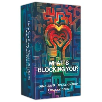 Afbeelding van BAIYOOBAI Wat blokkeert je? Singles Relationship Oracle Deck voor beginners, Ontdek emotionele barrières en krijg duidelijkheid in liefde relaties
