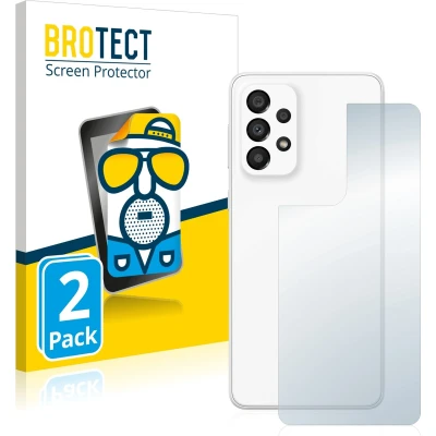 Afbeelding van BROTECT Screenprotector voor Samsung Galaxy A33 5G (Achterkant) Folie Beschermfolie matte (2 Stuks)
