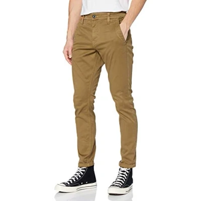 Afbeelding van G Star Raw casual broek heren Skinny Chino,Bruin (Dk Fawn Gd C106 b570),24W / 32L
