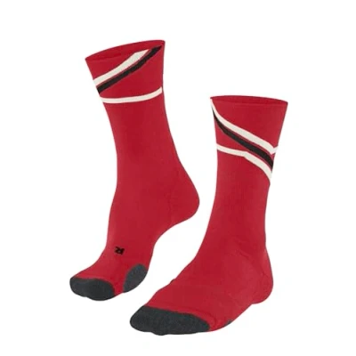 Afbeelding van FALKE Heren Wandelsokken TK2 Explore M So wol functioneel materiaal anti blaar dik 1 paar, Rood Scarlet 8070 Iconic, 46 48